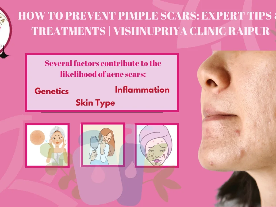 pimple scars